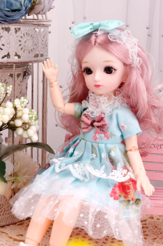 Muñeca calipso articulada de 30 cm (muñeca,ropa y zapatos)